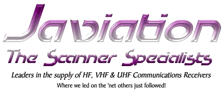 [Javiation - The Scanner Specialists. Welcome to our Home and on-line catalogue